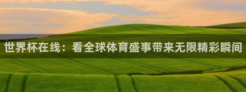 欧洲区世界杯预选赛：世界杯在线：看全球体育盛事带来无限精彩瞬间