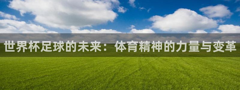 世界杯直播时间：世界杯足球的未来：体育精神的力量与变革
